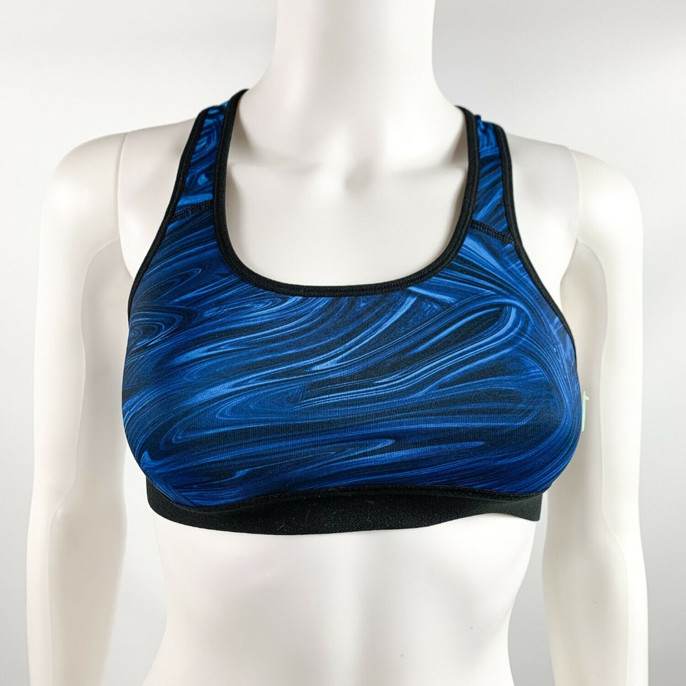 💫Champion c9 Womens Sports Bra XS Racerback Blue